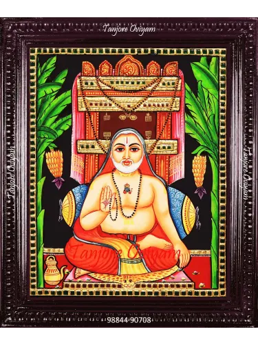 Raghaventhra Tanjore Painting